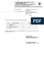 Surat Permintaan Tenaga Dokter Nakes PKM Simangalam 2023