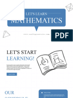 Blue Minimalist Let's Learn Mathematics Presentation - 20231026 - 225114 - 0000