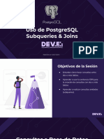 3.4 Uso de Postgres SQL - Subqueries y Joins - G9