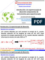 Introducción A La Espectroscopia de Absorción Componentes