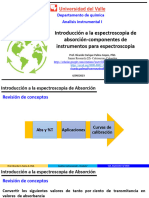 Introducción A La Espectroscopia de Absorción Componentes