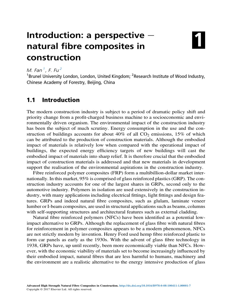 Introduction: A Perspective e Natural Fibre Composites in Construction ...