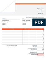 ES Invoice Template 1 Excel