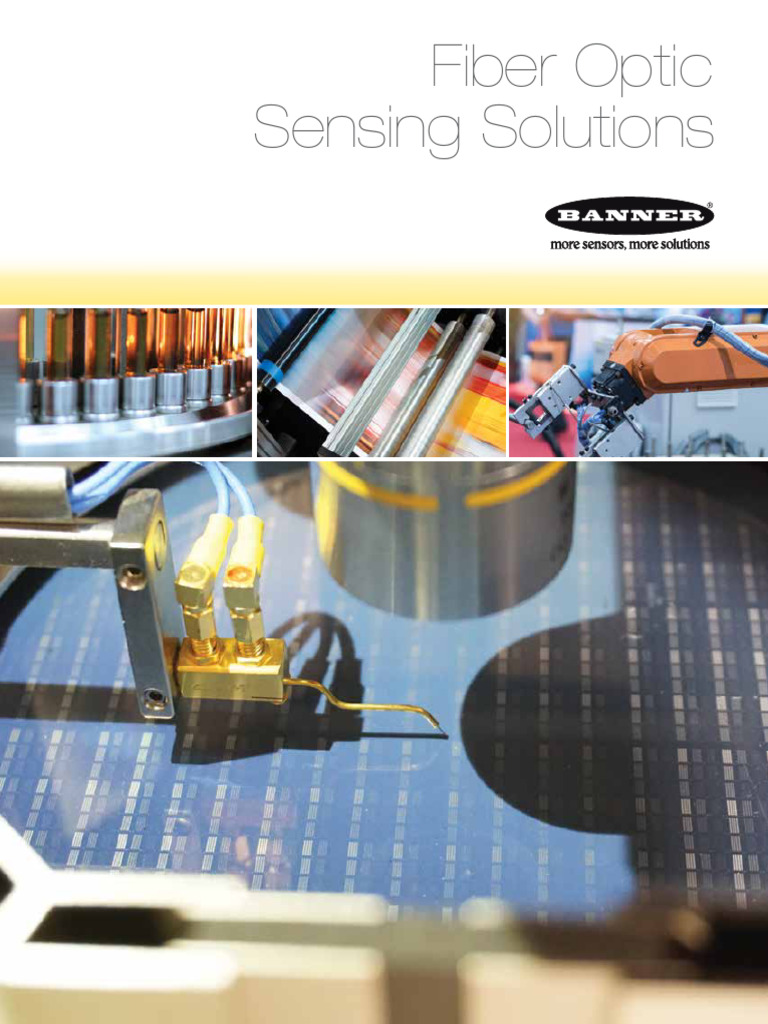 Fiber Optic Sensing Solutions | PDF | Optical Fiber | Light Emitting Diode