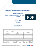 Operating and Maintenance Manual - PART 1
