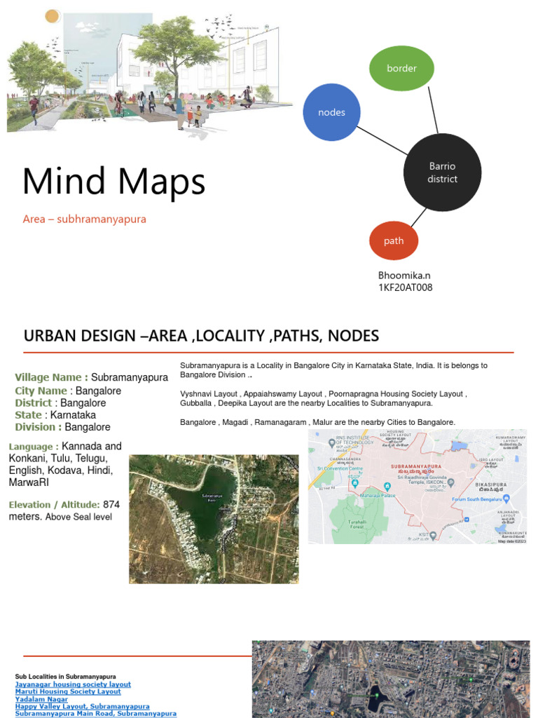 Mind Maps PDF Bangalore Languages Of India