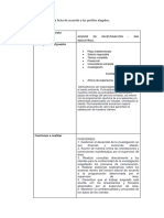 Completa Los Datos de La Ficha de Acuerdo A Los Perfiles Elegidos