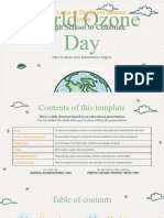 Ozone Layer & Depletion - Science Lesson For High School To Celebrate World Ozone Day by Slidesgo