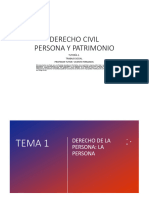 Derecho Civil Tema 1