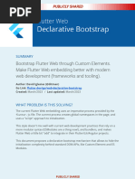 Flutter Web Declarative Bootstrap (PUBLICLY SHARED)