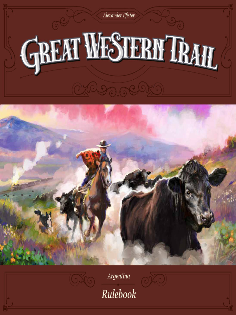 43 Great Western Trail Argentina Rulebook PDF