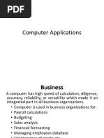 Computer Applications