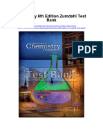 Chemistry 8th Edition Zumdahl Test Bank