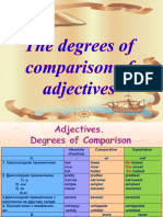 ступені порівняння прикметників