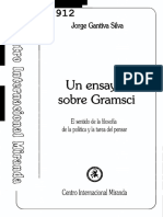 GANTIVA SILVA, JORGE - Un Ensayo Sobre Gramsci (Por Ganz1912)