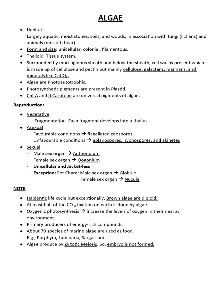 Algae pdf