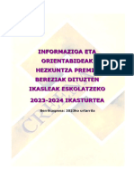 Documento Escolarización EUSK 23-24