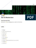 Gen AI Masterclass