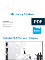 Actividad P2 - 2 Máximos y Mínimos