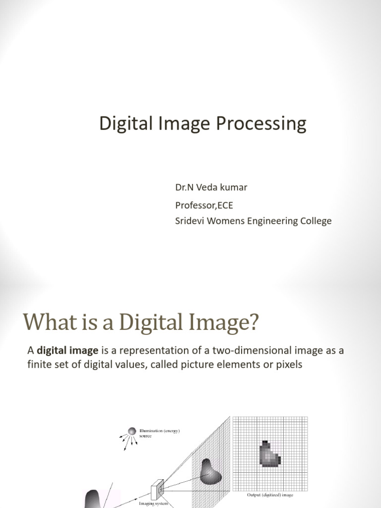 Digital Image Processing Guide | PDF | Medical Imaging | Digital Image