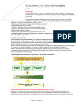 Estudio de Impacto Ambiental y Sus Componentes