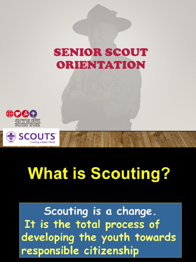 Senior Scout Orientation Overview | PDF