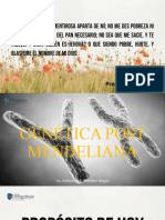 Bio Genética Post Mendeliana 