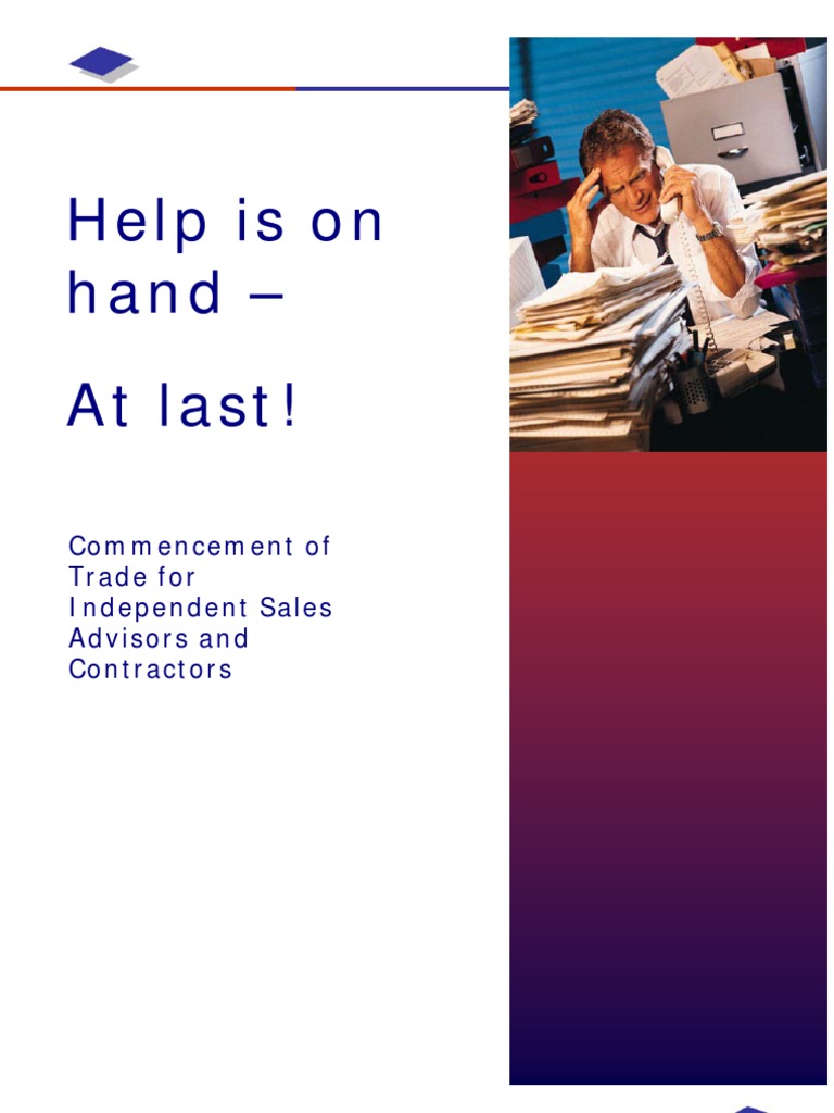 Self Employed Document Pdf Tax Refund Self Employment