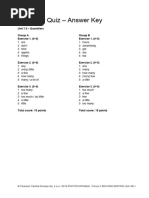 Focus - 2 - 2ed - Grammar - Quiz - Unit 7.5 - GroupA&B - ANSWERS