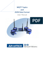 MQTT Topics and JSON Data Format