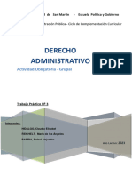 Derecho Administrativo - Trabajo Practico Grupal - Hidalgo-Reichelt-Barria
