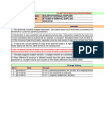 Scenario Basic Summary Template