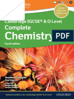 Cambridge IGCSE O Level Complete Chemistry 4th Edition