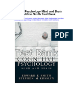 Cognitive Psychology Mind and Brain 1st Edition Smith Test Bank