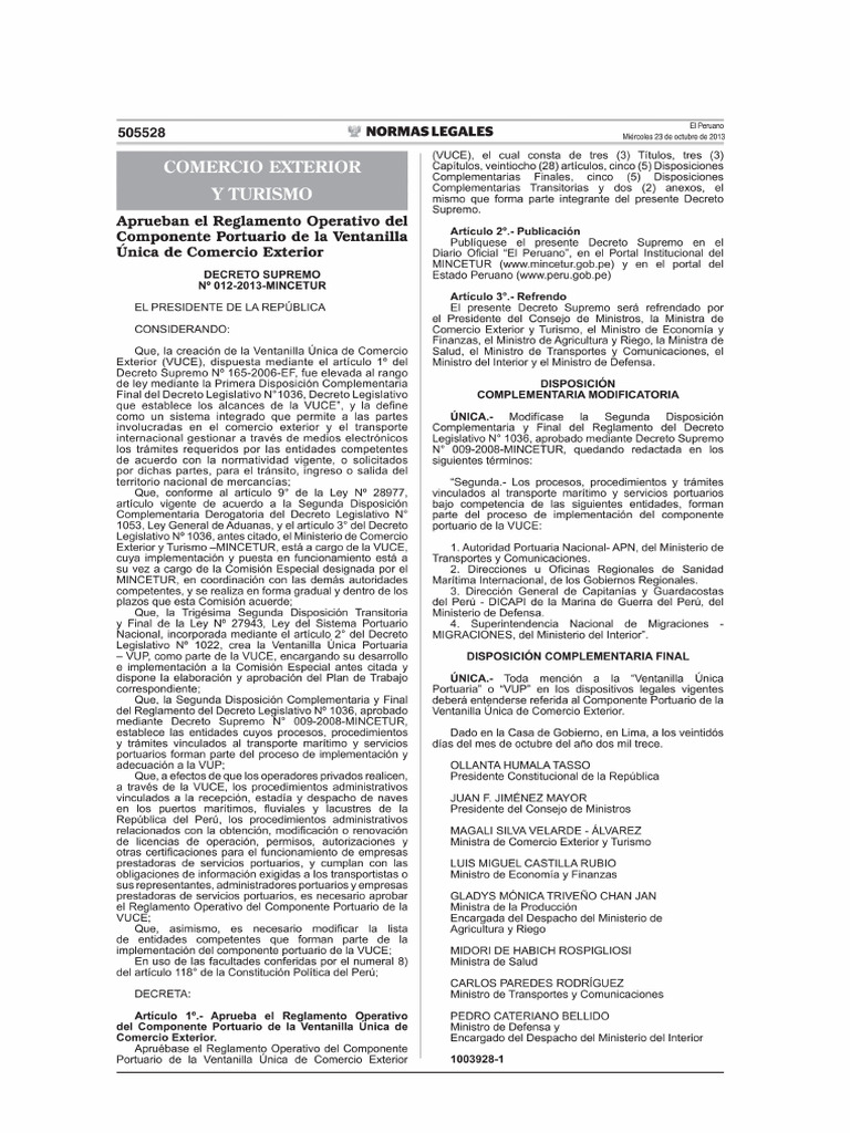 20 D.S. 0122013Mincetur PDF