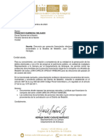 Denuncia de Financiación Ilegal-Campaña Alcaldía Medellín - Fiscalía