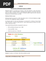 Dbms Unit II