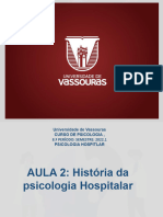 Aula 2 - História Da Psicologia Hospitalar