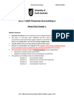 Acct 2005 Practice Exam 1