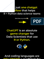 ChatGPT For Data Scientists