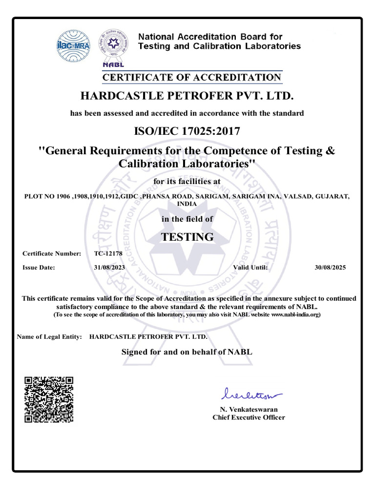 Certificate Tc 12178 Pdf Pdf