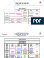 Propuesta de Horario 2023