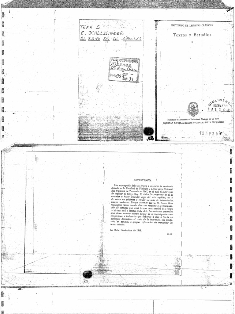 Schlesinger Introducción PDF