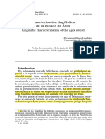 PÉREZ LAMBÁS, F. (2016) Caracterización Lingüística de La Espada de Áyax, Studia Philologica Valentina 18 305-318.