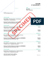 Specimen Facture Trainline For Business