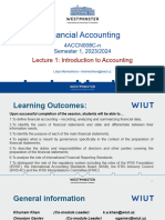 Lecture 1 Introduction To Accounting