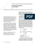 Srivastava Patel 1990 An Overview of The Pesticides Industry and Its Marketing Environment