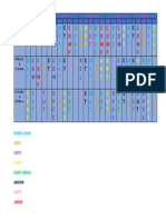 Horario Semipresencial 2021