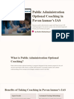 Public Administration Optional Coaching 