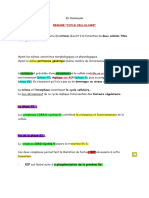 Cycle Cellulaire (Résumé)